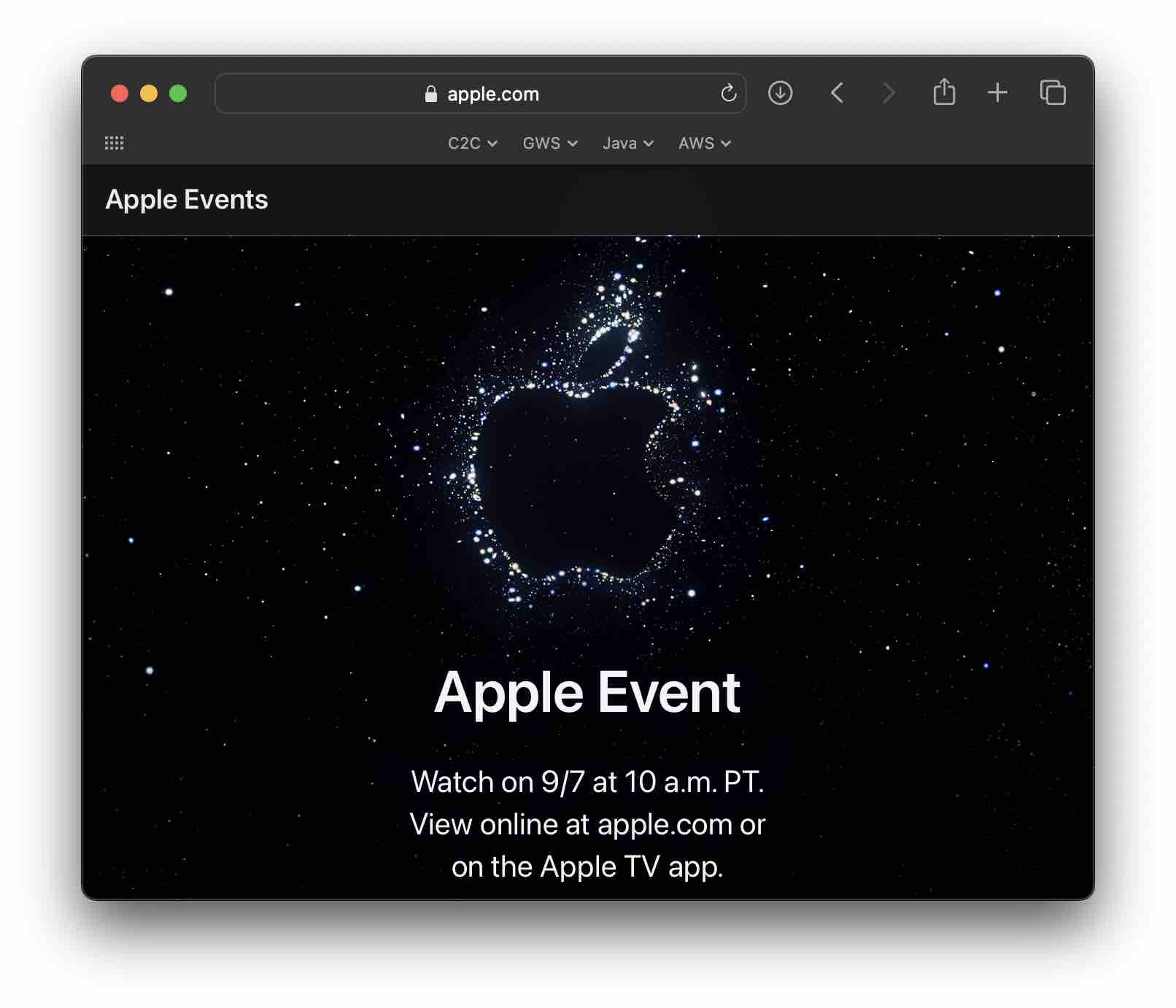 Apple iOS 16 Launch Event Sept 7 2022